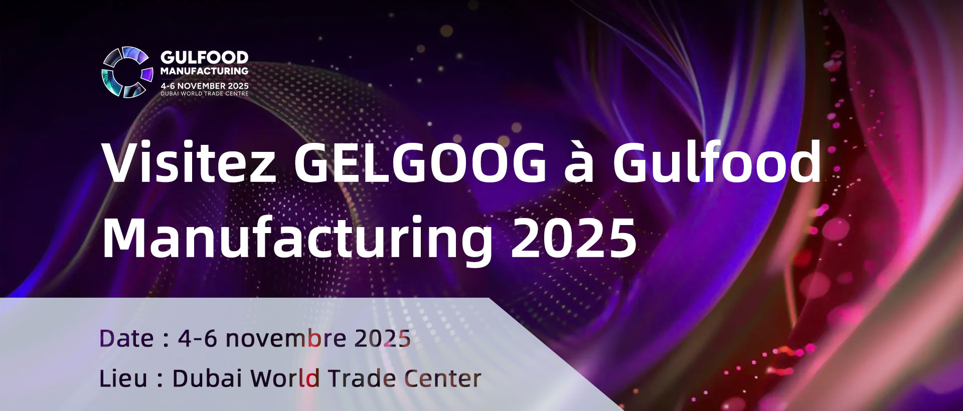 Gulfood - Visitez GELGOOG 