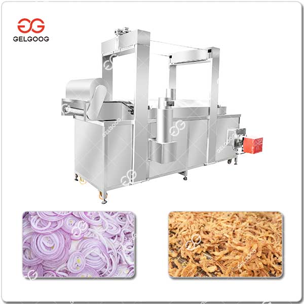 Machine À Frire Les Oignons Frits Industrielle SS304