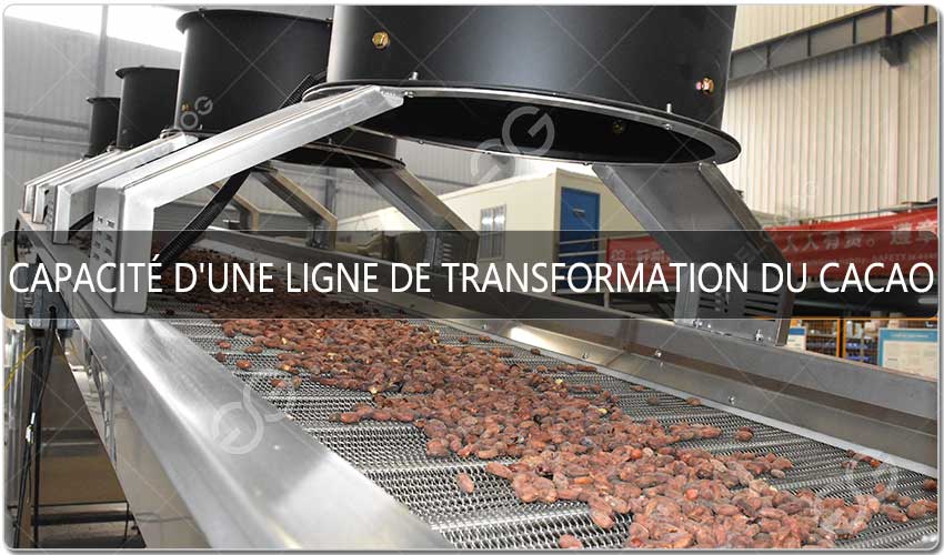 Comment Définir La Capacité Réelle D'Une Ligne De Transformation Du Cacao